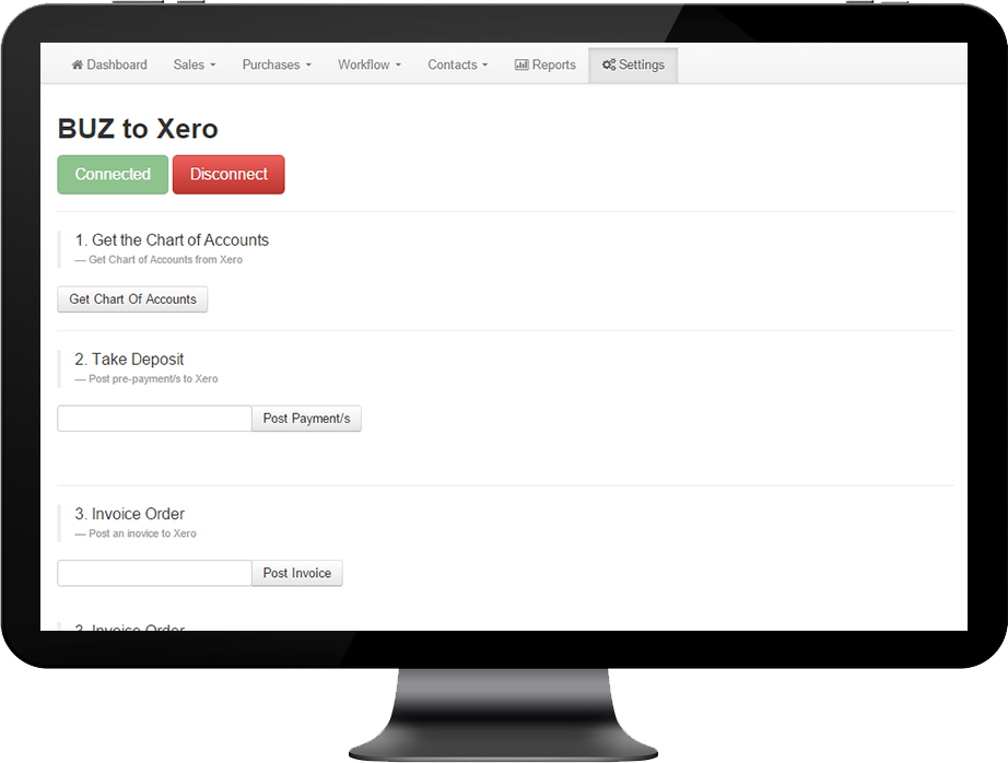 Buz-to-xero-1 CONNECTING
